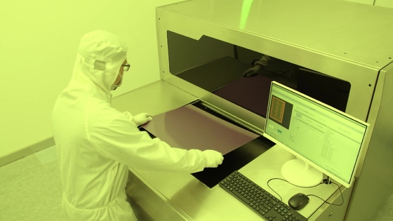 kopen 610mm*710mm het Materiaal van de Laserweergave met Verdelingsschaal voor 0.057mm Raadsdikte online manufacture
